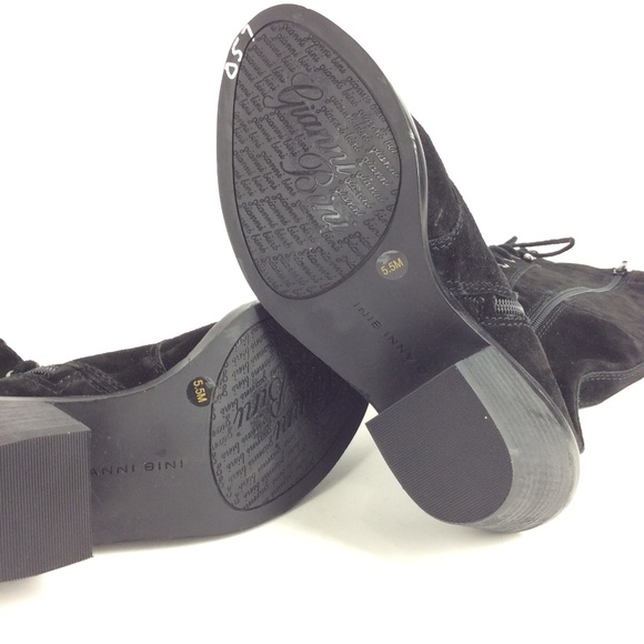 Gianni Bini Women's Military Style Knee Hi Boots - Picture 5 of 5